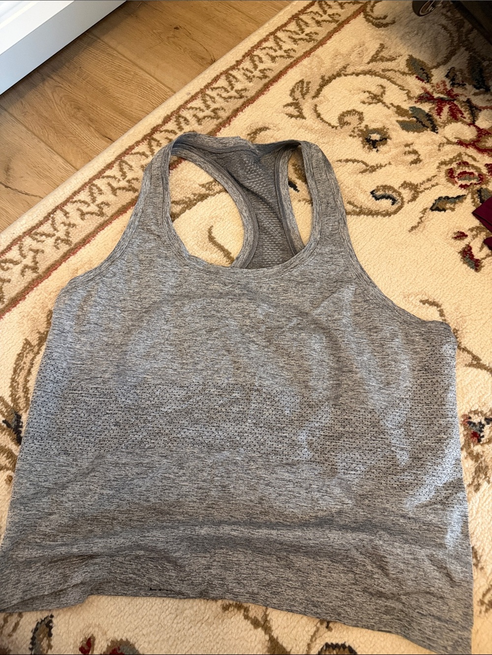 Women's Gray Racerback Athletic Tank Top Lululemon
